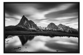 Gerahmter Kunstdruck Passo Giau - Dolomiten