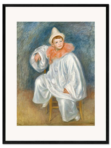 Framed art print The White Pierrot
