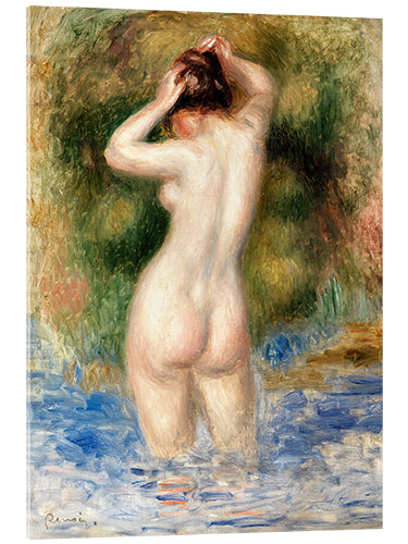 Acrylglas print The Bather