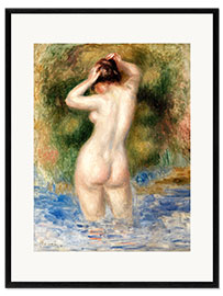 Impresión de arte enmarcada The Bather