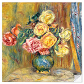 Sisustustarra Roses in a vase