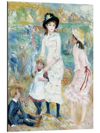 Magnettafel Kinder an der Küste