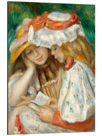 Magnettafel Zwei Mädchen, die lesen