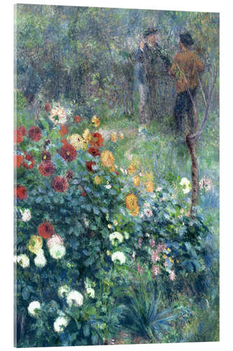 Akryylilasitaulu The Garden in the Rue Cortot Montmartre