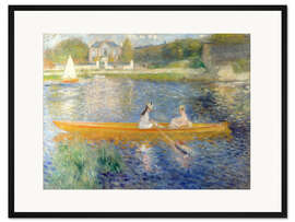 Gerahmter Kunstdruck Seine bei Asnières