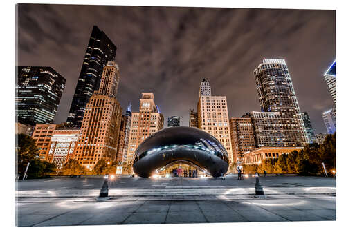 Acrylglasbild Cloud Gate Chicago