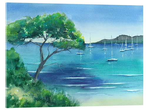 Obraz na szkle akrylowym Cote d'Azur