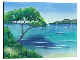 Magnettafel Cote d'Azur