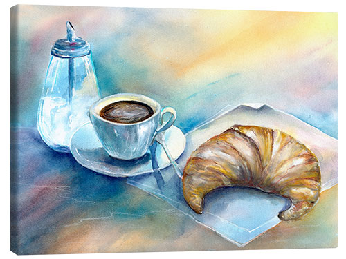 Tableau sur toile Petit-déjeuner
