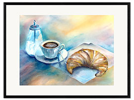 Innrammet kunsttrykk breakfast