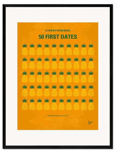 Ingelijste kunstdruk 50 First Dates