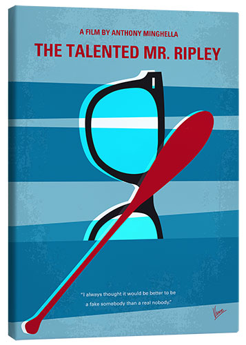 Tableau sur toile Le Talentueux Mr. Ripley (anglais)