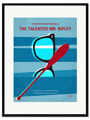 Framed art print The Talented Mr. Ripley