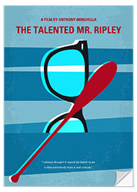 Selvklebende plakat The Talented Mr. Ripley