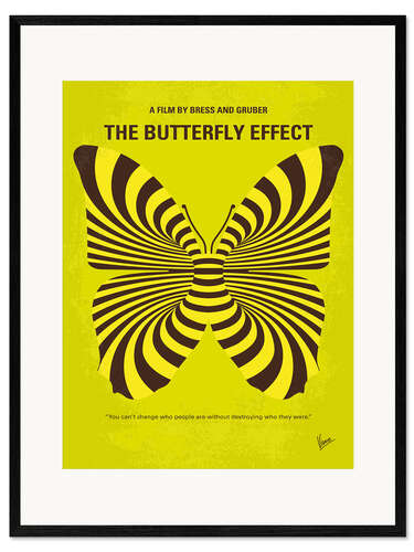 Gerahmter Kunstdruck The Butterfly Effect
