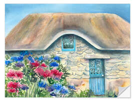 Wall sticker Breton Cottage
