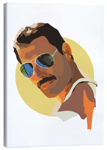 Quadro em tela Freddie Mercury