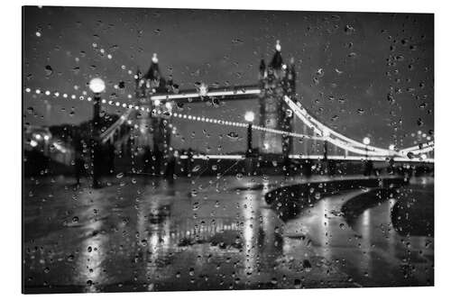 Aluminium print Tower Bridge Tears London