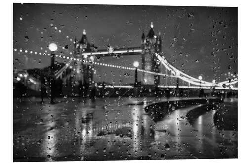 Foam board print Tower Bridge Tears London