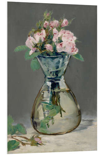 PVC-taulu Roses in a vase