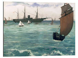 Magnettafel Die Kearsarge in Boulogne