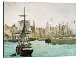 Magnettafel Der Hafen von Calais