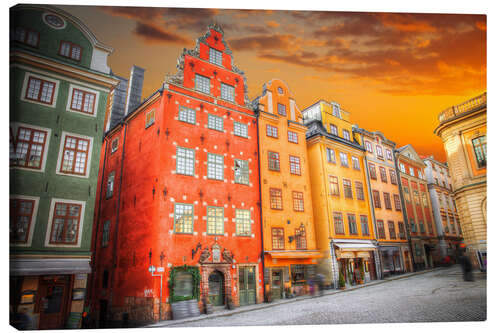 Leinwandbild Stortorget-Platz, Stockholm