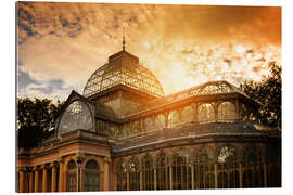 Tableau en plexi-alu Palais de Cristal à Madrid