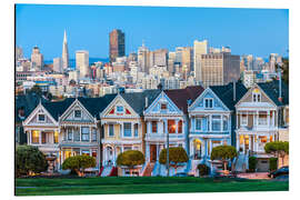 Magnettafel Painted Ladies, San Francisco