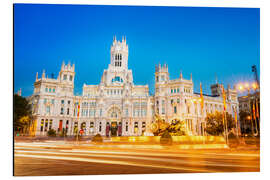 Magnettafel Plaza de la Cibeles in Madrid