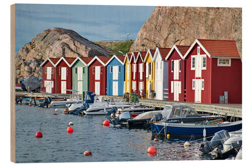 Puutaulu Fishing huts in Smogen, Sweden