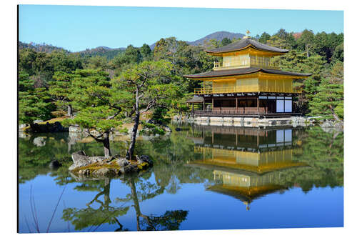 Alubild Kinkakuji Tempel (Goldener Pavillon)