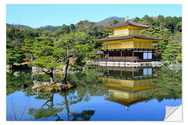 Wall sticker Kinkakuji Temple (Golden Pavilion)