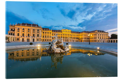 Acrylic print Schönbrunn Palace, Vienna