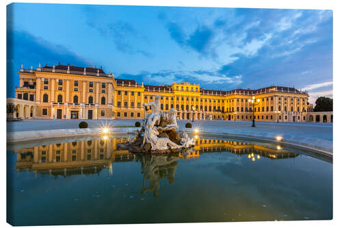 Leinwandbild Schloss Schönbrunn, Wien