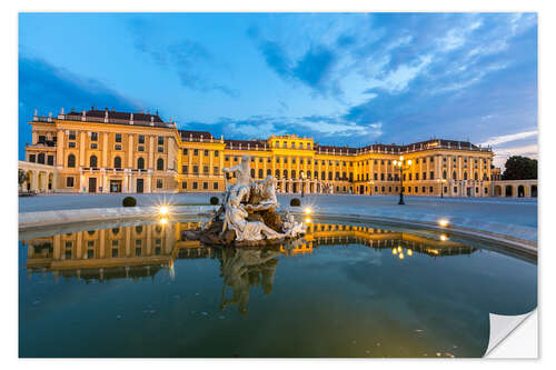 Vinilo para la pared Palacio de Schönbrunn, Viena