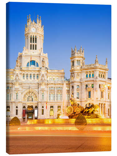 Lerretsbilde Plaza de la Cibeles