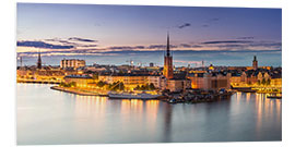 Quadro em PVC Evening in Stockholm