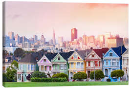Lienzo Painted Ladies in the evening