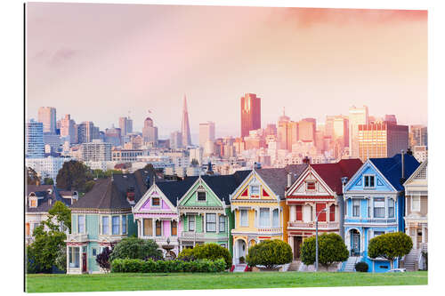 Gallery print Painted Ladies in the evening