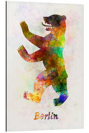 Magnettafel Berliner Bär