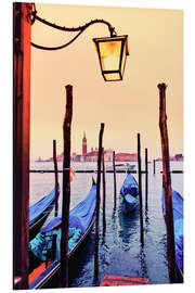 Magnettafel San Giorgio Maggiore mit Gondeln