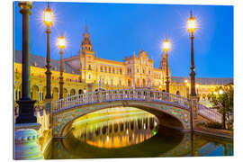 Gallery Print Plaza de Espana in Sevilla