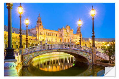Sisustustarra Plaza de Espana in Seville