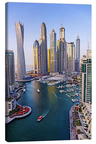 Obraz na płótnie Dubai Marina from above