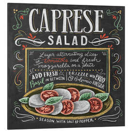 Magnettafel Caprese Rezept (Englisch)