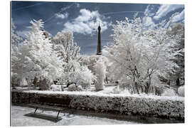 Gallery print Another Look - Park frozen in Paris