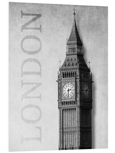 Foam board print London - Big Ben