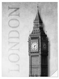 Wandsticker London - Big Ben