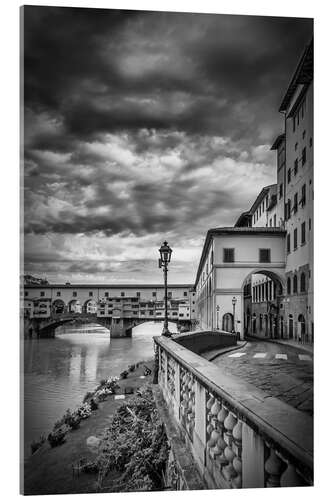 Acrylic print FLORENCE Ponte Vecchio